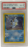 2000 Pokémon Team Rocket Blasturo Oscuro Holo 3/82 PSA 6 EX-MT
