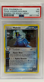 2004 Pokémon EX Team Aqua's Walrein Holo 6/95 PSA 7 NEAR MINT - Image 3