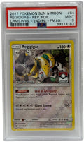 2017 Pokémon Lega Crismon Invasion Regigigas 2º Posto Reverse Holo 84/111 PSA 9 MINT