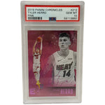 2019 Panini Chronicles Tyler Herro Pink Rookie Card #212 PSA 10 GEM MINT - Image 1