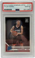 2019 Panini Donruss Optic Tyler Herro Basis-Rookie-Karte #172 PSA 10 GEM MINT