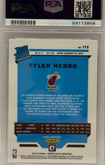 2019 Panini Donruss Optic Tyler Herro Base Rookie Card #172 PSA 10 GEM MINT - Image 2