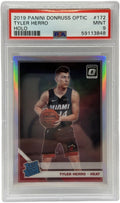 2019 Panini Donruss Optic Tyler Herro Holo Carta Rookie #172 PSA 9 MINT