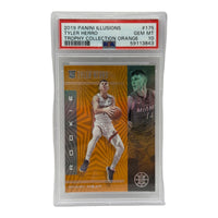 2019 Panini Illusions Tyler Herro Trophy Collection Orange Rookie-Karte #175 PSA 10 GEM MINT