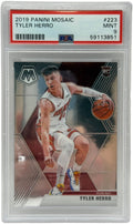 2019 Panini Mosaic Carta Rookie di Tyler Herro #223 PSA 9 MINT