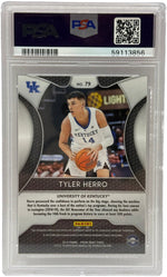 2019 Panini Prizm Draft Picks Tyler Herro Rookie Card #79 PSA 9 MINT - Image 2
