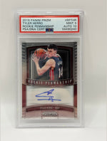 2019 Panini Prizm Tyler Herro Rookie Penmanship #RPTHR PSA 9 MINT & AUTO 10 - Image 3