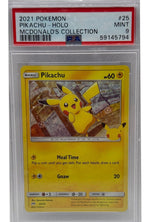 2021 Pokémon McDonald's Collection Pikachu Holo 25/25 PSA 9 MINT - Image 5