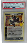 2021 宝可梦 SWSH 庆典系列 精英训练师礼盒 甲贺忍蛙 金星 SWSH144 PSA 10 宝石级完美品相