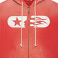 Hellstar Studios Zip Hoodie Red