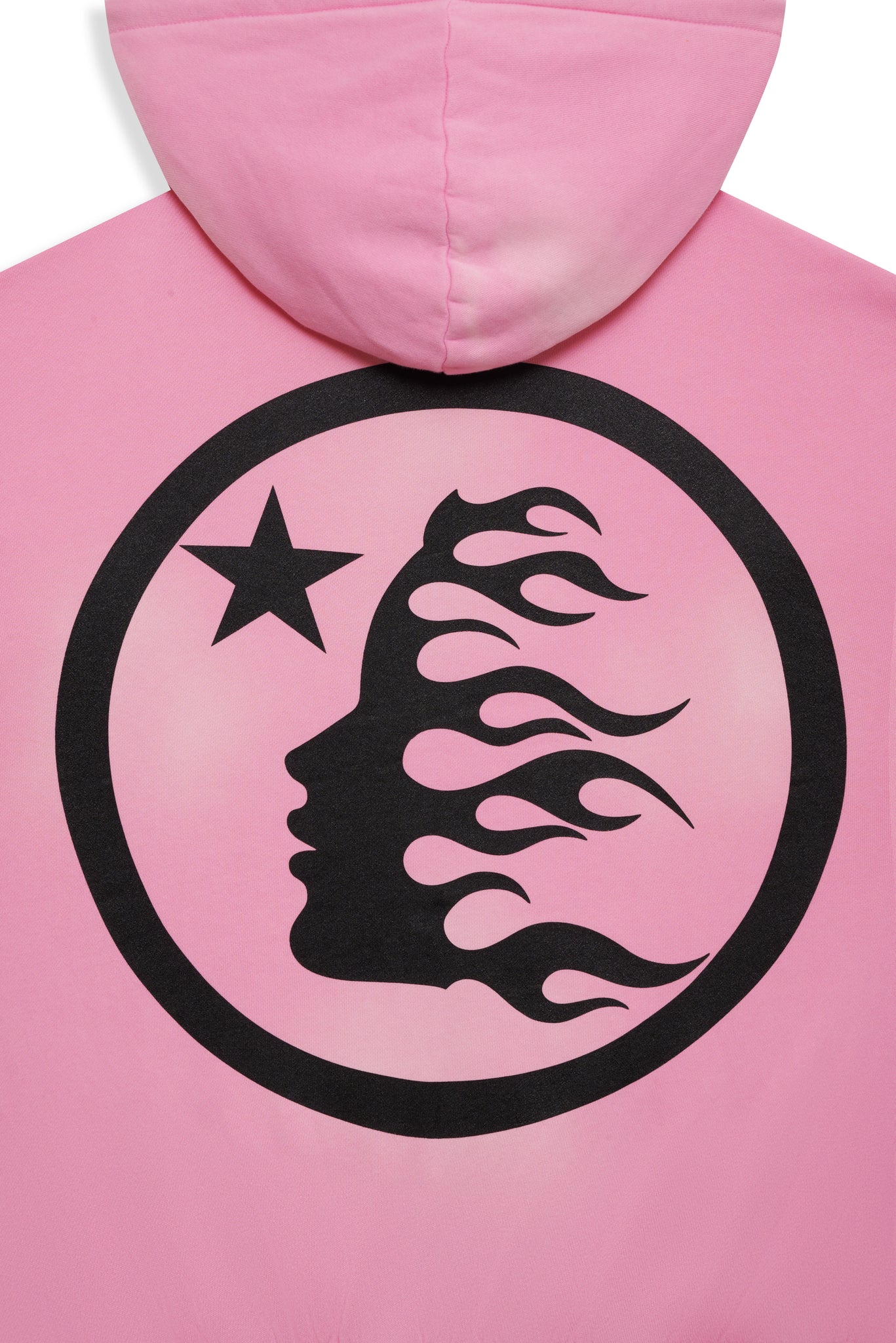 Hellstar Sports Flame Zip-Up Hoodie Pink (Valentine's Day)