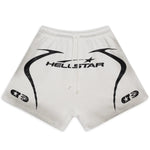 Hellstar Studios Warm Up Shorts White - Image 1