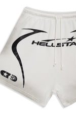 Hellstar Studios Warm Up Shorts White - Image 3
