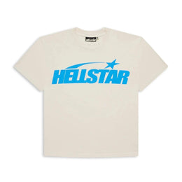 Hellstar Studios Classic T-Shirt Beige und Hellblau