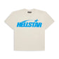 Hellstar Studios Classic Gel T-Shirt Beige & Light Blue