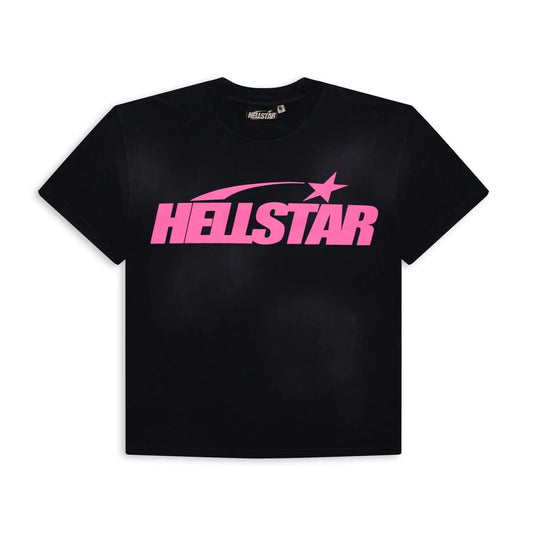 Hellstar Studios Classic T-Shirt Black & Pink