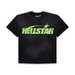 Hellstar Studios Classic Cracked T-Shirt Black & Green