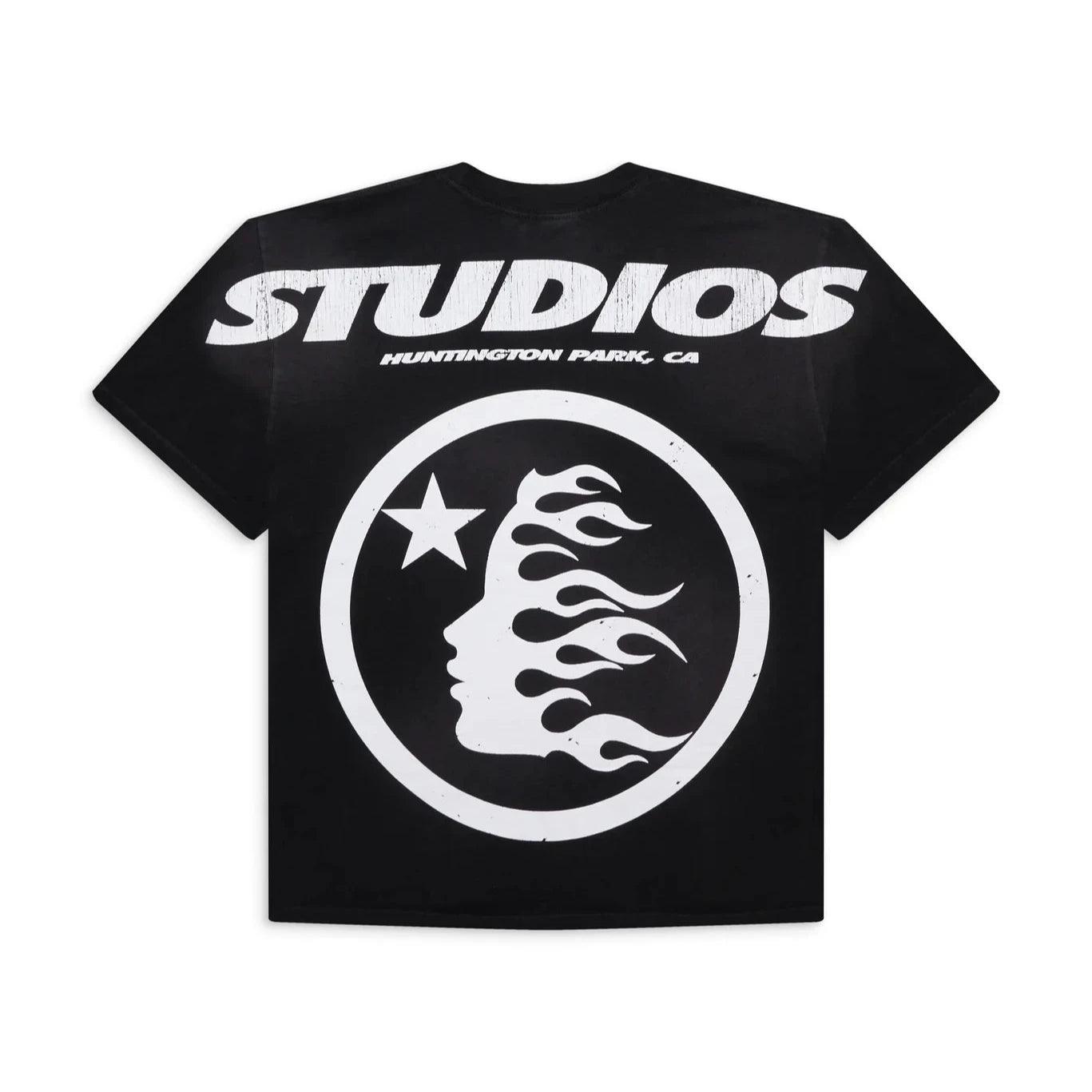 Hellstar Studios Cartoon Logo T-Shirt Blue