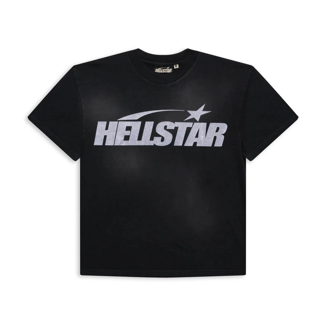 Hellstar Studios Classic Glitter Logo T-Shirt Black