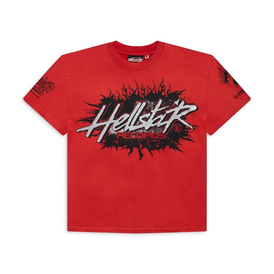 Hellstar Records T-Shirt Red