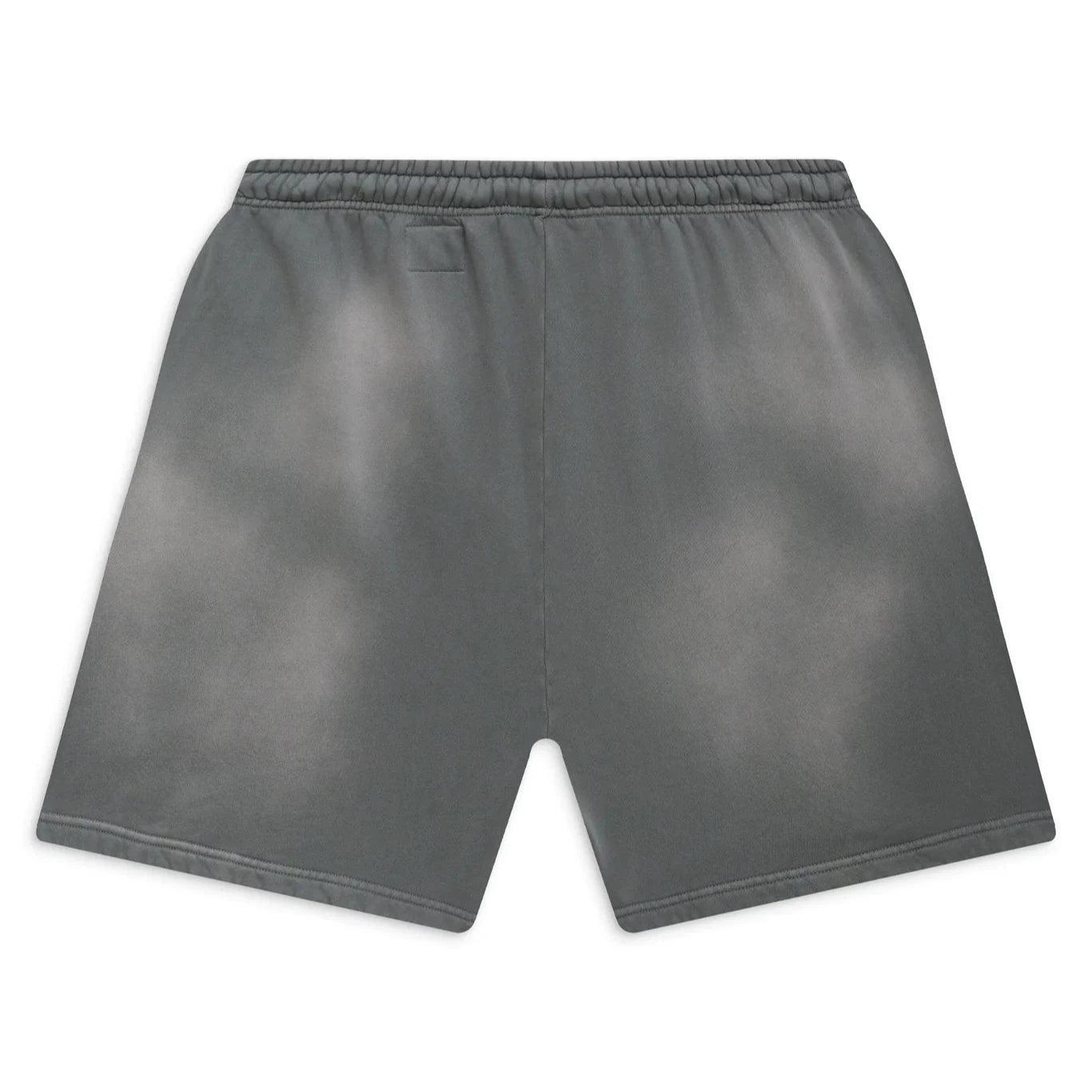 Hellstar Studios Flame Shorts Grey & Green