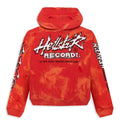 Hellstar Records 熔岩水洗连帽卫衣 红色