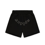 Sp5der OG Web V2 Phantom Sweatshort Black - Image 1