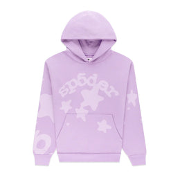 Sp5der Beluga V2 Felpa con Cappuccio Acai