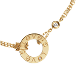 Cartier Love Bracelet, 18k Yellow Gold, 2 Diamonds - Image 2