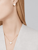 Van Cleef & Arpels Vintage Alhambra pendant 18K yellow gold, Mother-of-pearl - Image 4