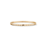 CHANEL 18K Beige Gold Coco Crush Mini Bangle Bracelet (J12324) - Image 1