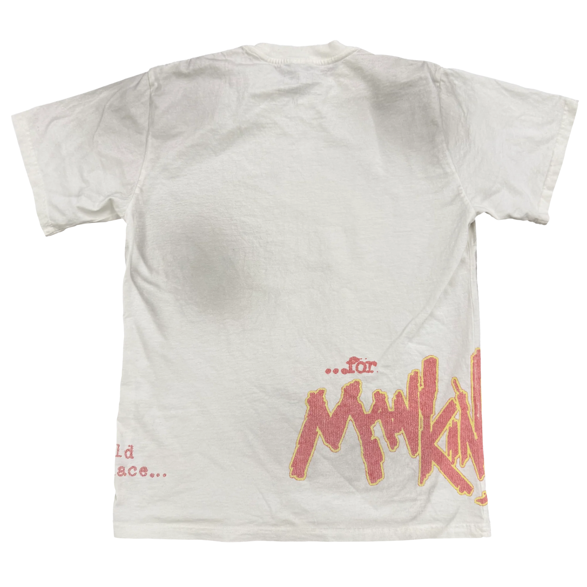 Cactus Jack x WWE Mankind Tee White (ComplexCon)