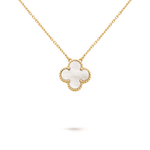 Van Cleef & Arpels Vintage Alhambra pendant 18K yellow gold, Mother-of-pearl - Image 1