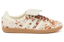 Adidas Samba LT 奶牛纹棕白配色 女款