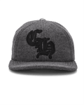 Cappello in lana con croce di Chrome Hearts grigio