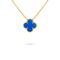 Van Cleef & Arpels Vintage Alhambra pendant 18K yellow gold, Agate