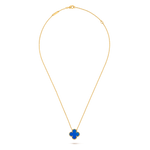 Van Cleef & Arpels Vintage Alhambra pendant 18K yellow gold, Agate - Image 2