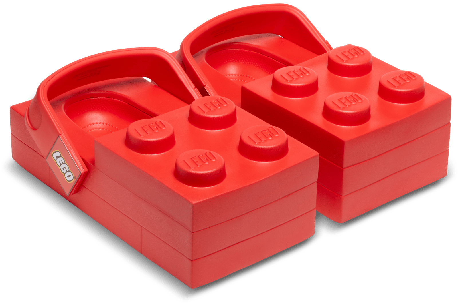Crocs Brick Clog LEGO Red