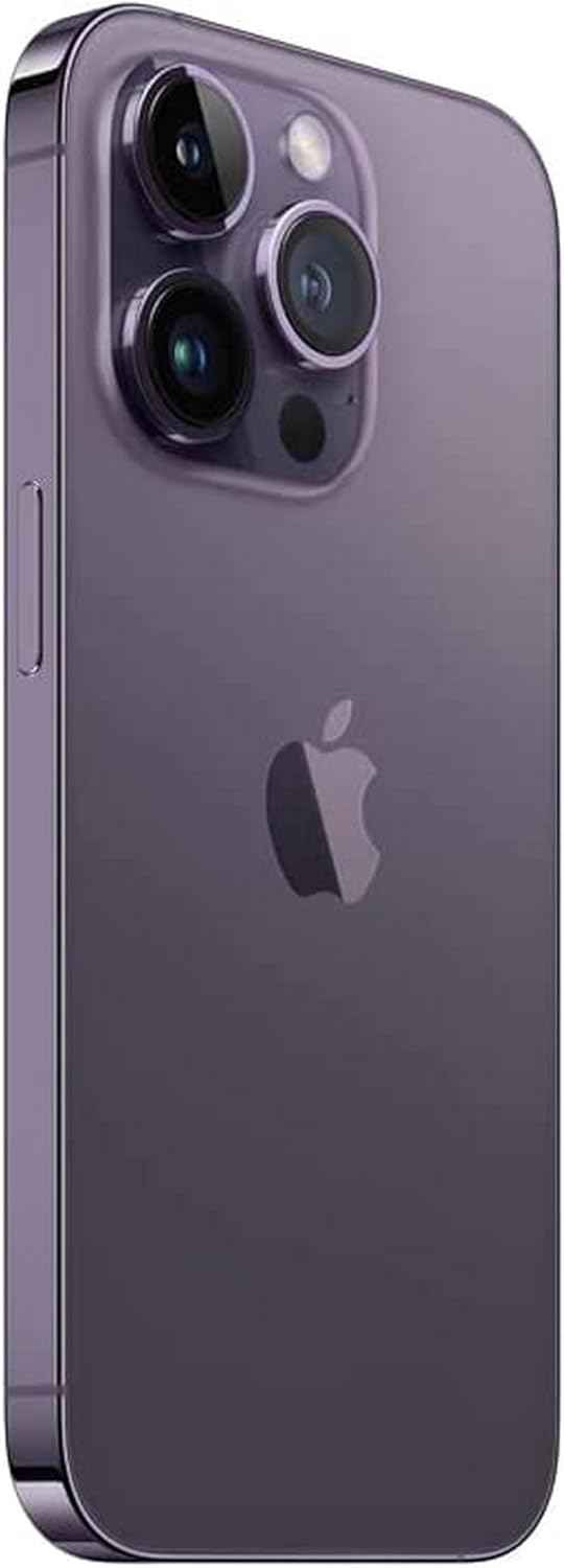 Apple iPhone 14 Pro - 256 GB - Deep Purple - Unlocked (Renewed)