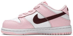 Nike Dunk Low Pink Foam Red White (Toddler) - Image 3