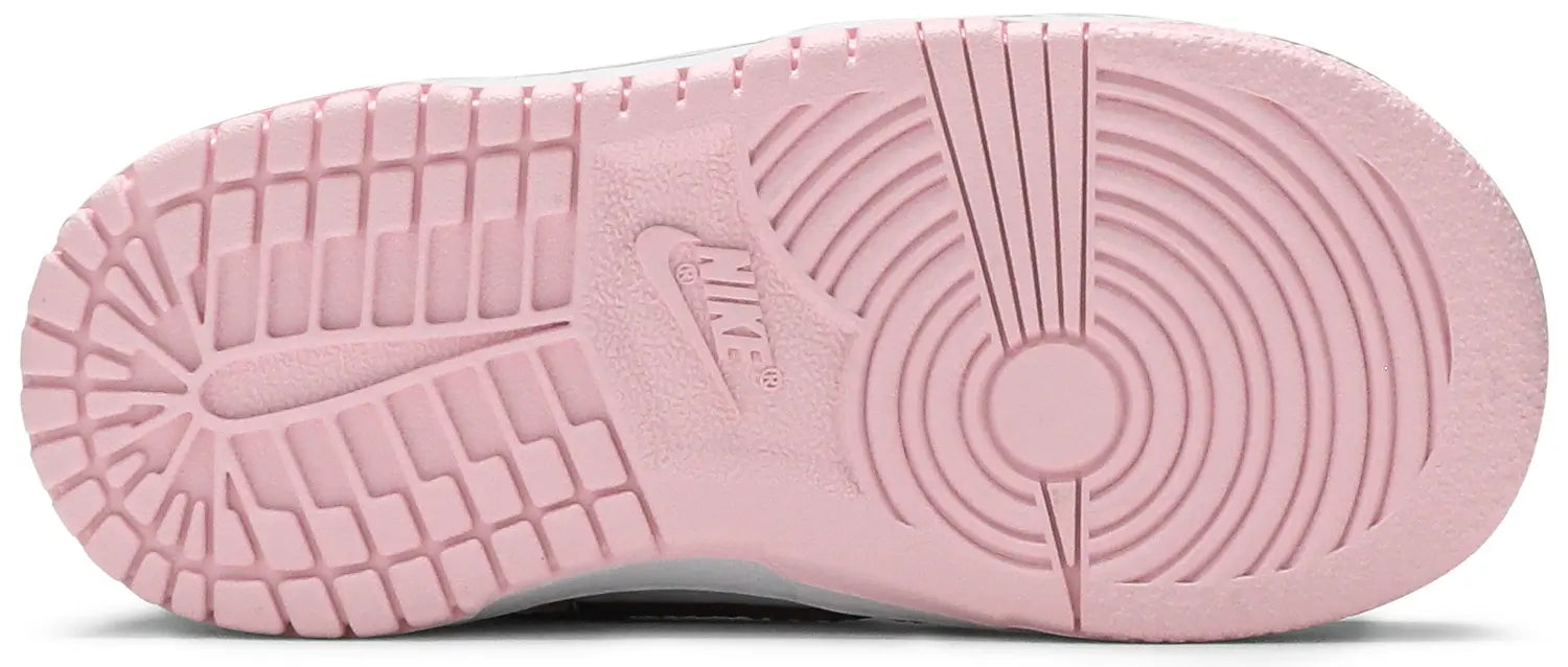Nike Dunk Low Pink Foam Red White (Toddler)