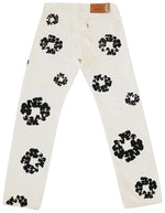 Denim Tears Levi's The Cotton Wreath Jean White - Image 2