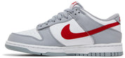 Nike Dunk Low White Grey Red