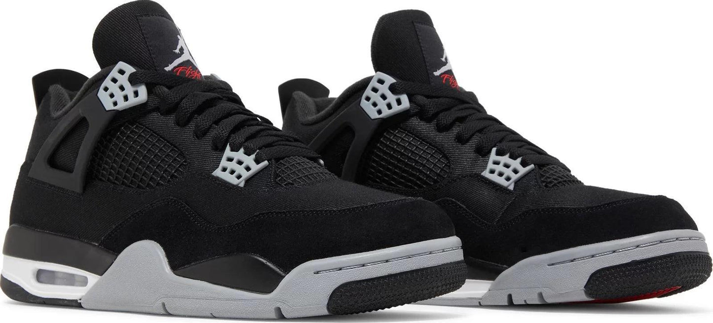 Air Jordan 4 Retro Black Canvas (NTWRK)