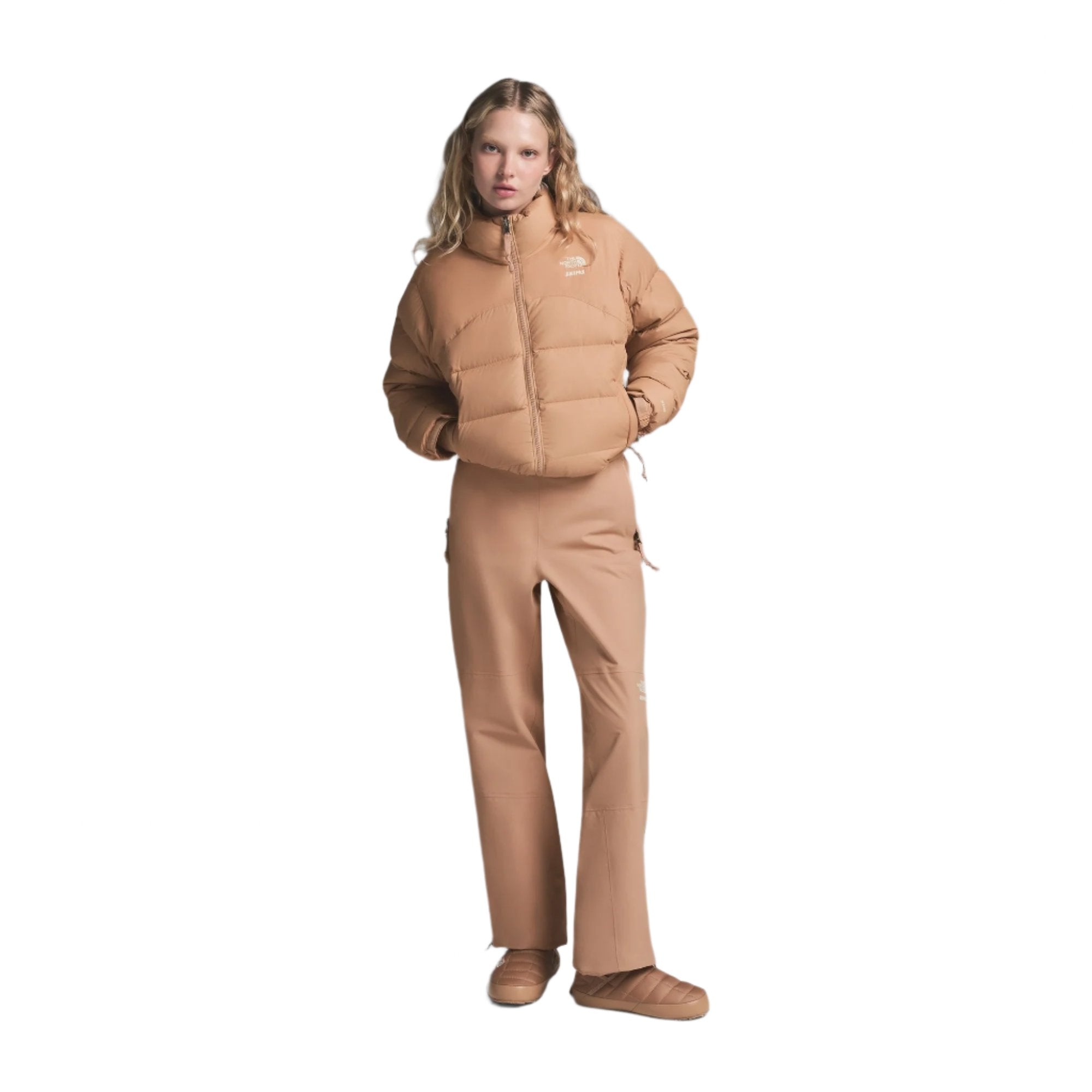 Skims x The North Face 2000 Retro Nuptse Jacket Ochre (Women's)