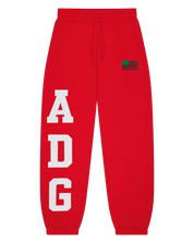 Denim Tears ADG Pan African American Flag Sweatpant Red