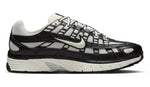 Black and white running shoe on a white background - Image 1