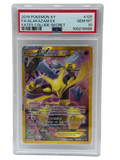2016 宝可梦XY 胡地EX 秘密稀有卡 125/124 PSA 10 GEM MINT (宿命对决 全图卡)