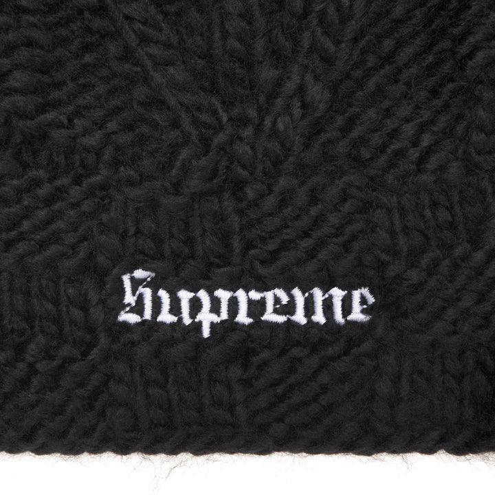 帽子 Supreme Block Knit Beanie Black Supreme Block Knit Beanie Black – Supra Sneakers