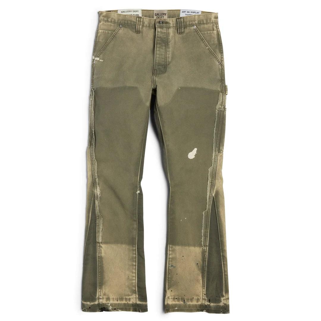 Gallery Dept. La Flare Carpenter Denim Jeans Moss